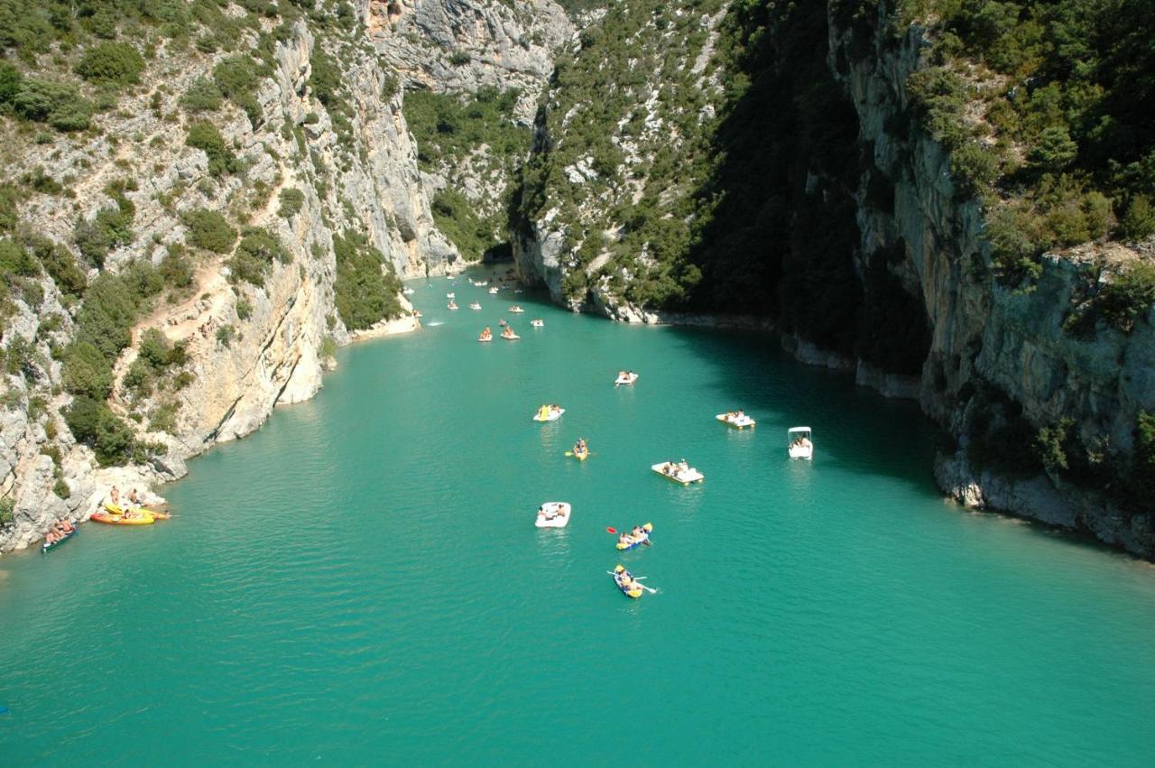 Camping Le Saint Clair Moustiers-Sainte-Marie Exterior foto