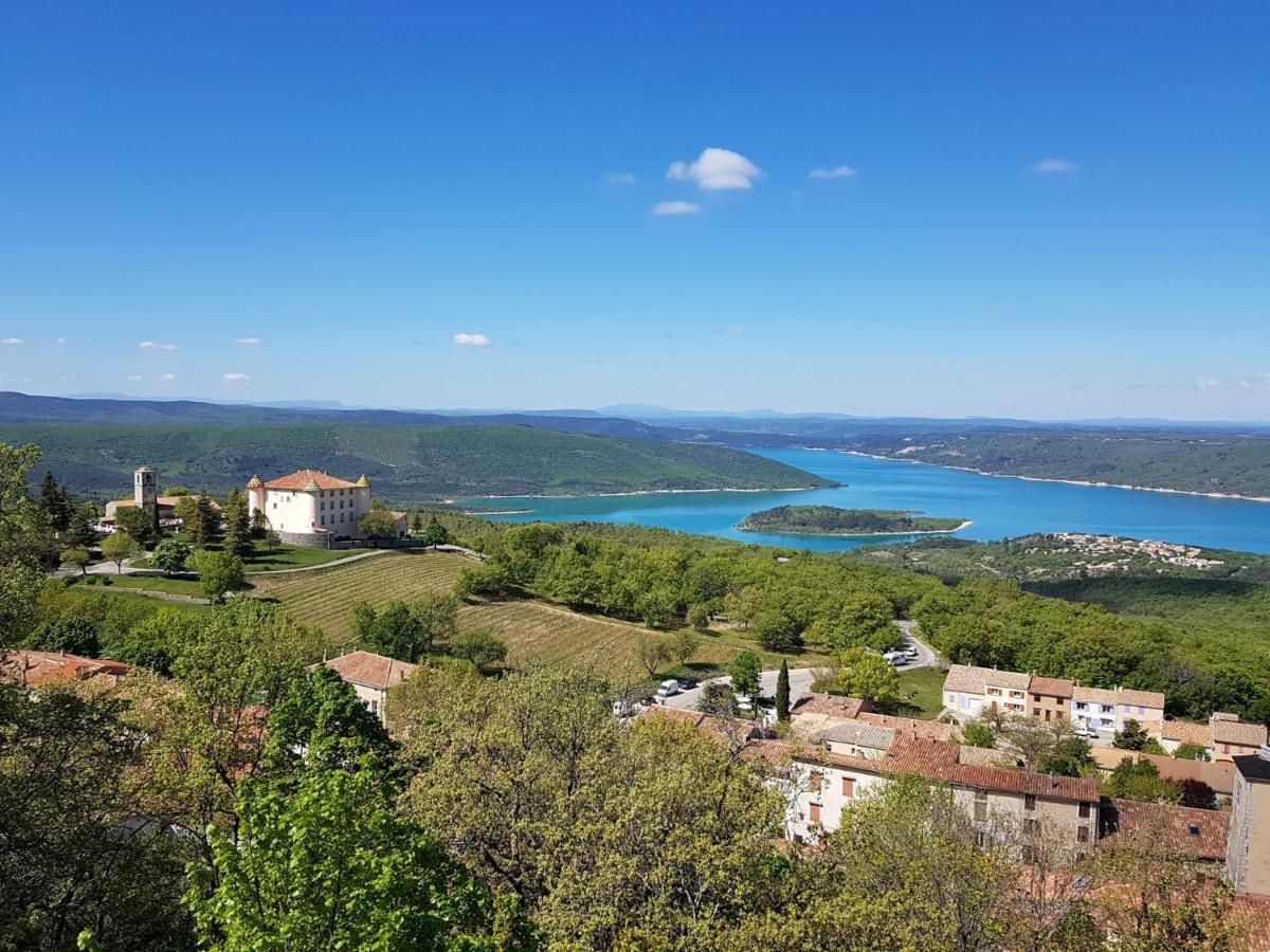 Camping Le Saint Clair Moustiers-Sainte-Marie Exterior foto