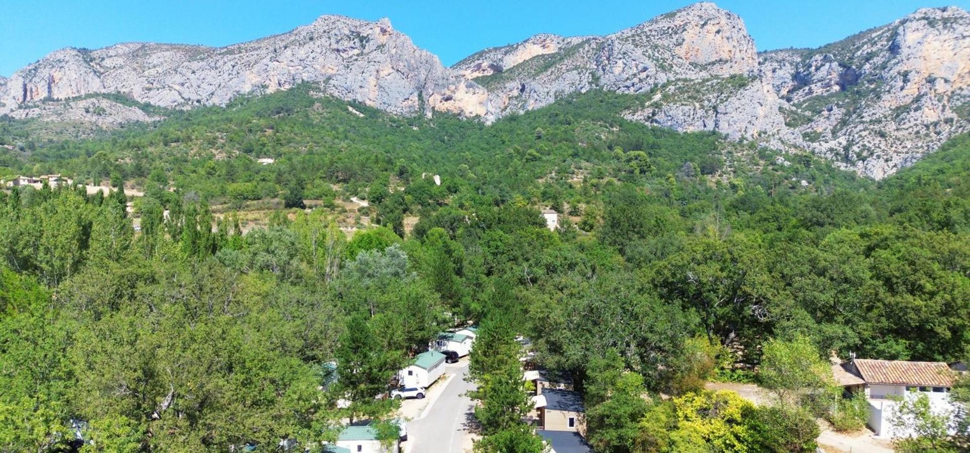 Camping Le Saint Clair Moustiers-Sainte-Marie Exterior foto